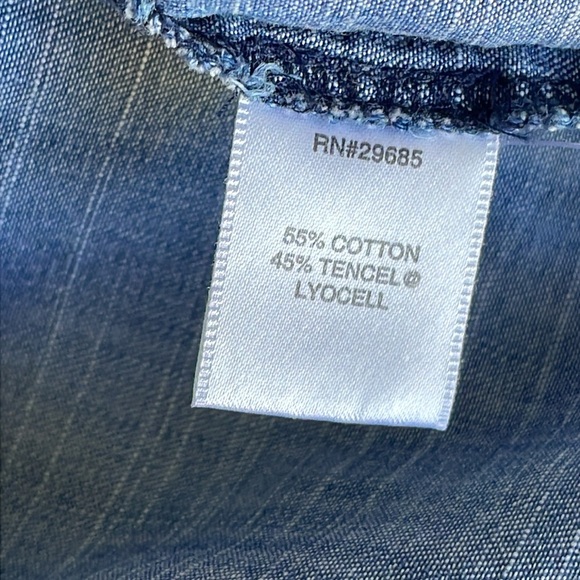 Pendleton Blue Denim Button Down Shirt - Picture 6 of 7